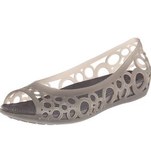 Womens Croc Adriana Flats